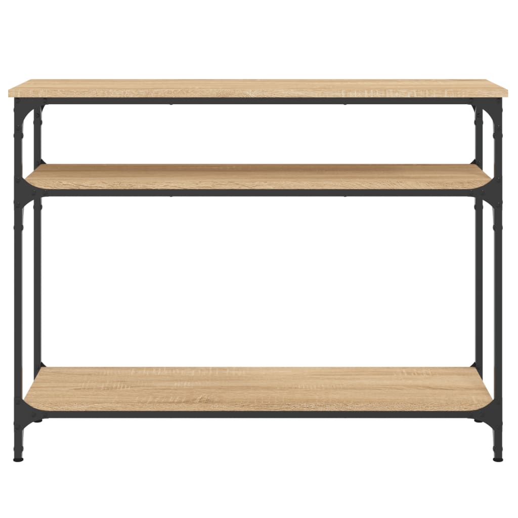 Console Table Sonoma Oak 100x29x75 cm Engineered Wood